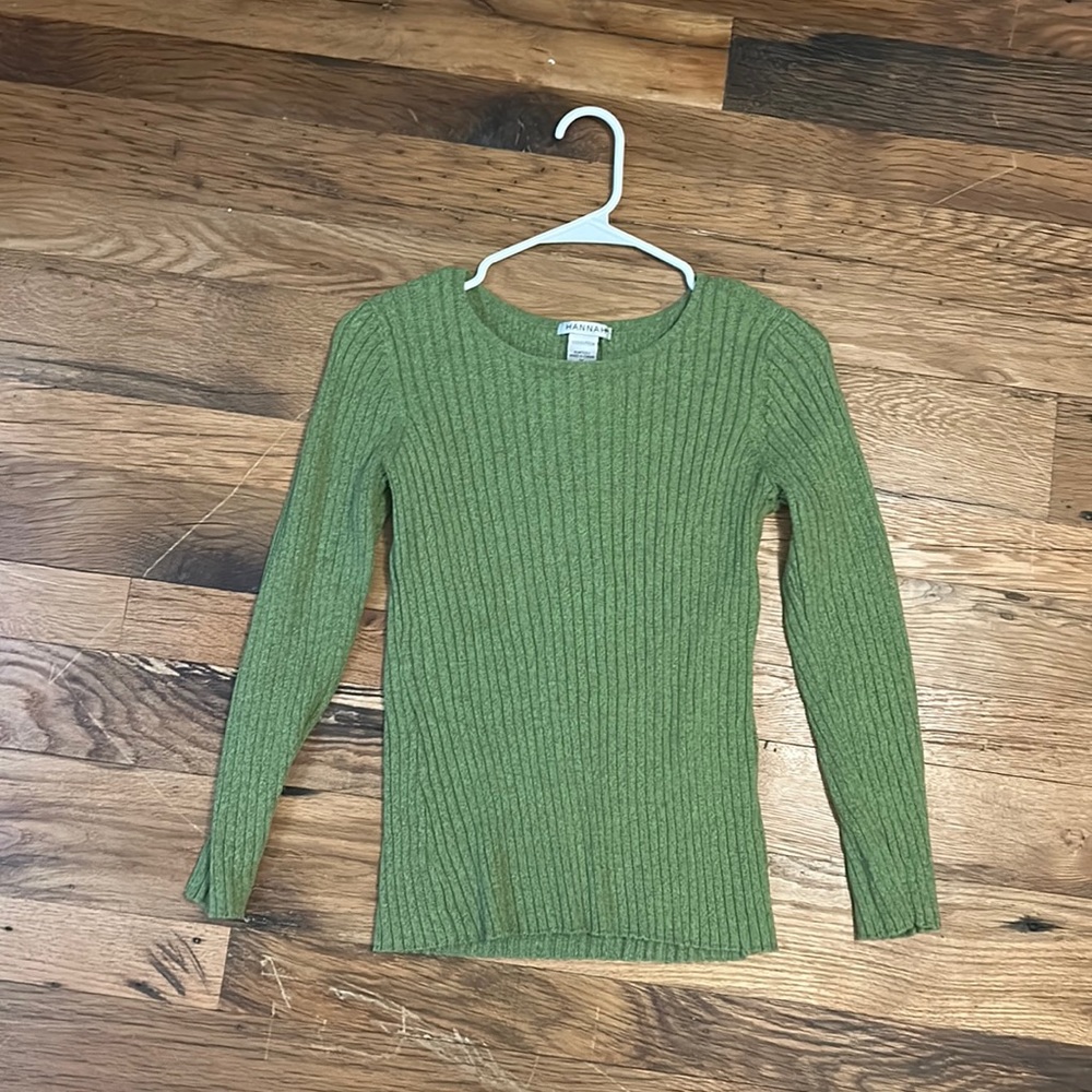 100% cotton, size M, long sleeve shirt, HANNAH